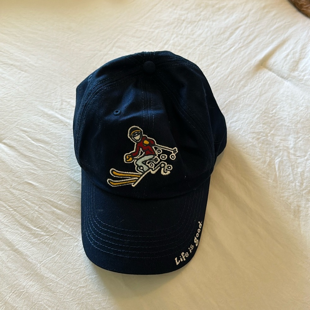 Life is good ski hat